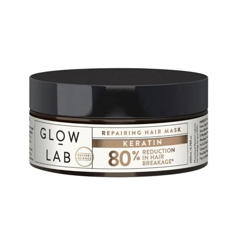 buy glow lab treatment hair mask ml coles