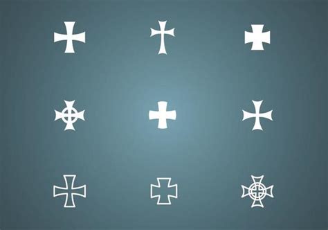 Iron Cross Vector Art Icons And Graphics For Free Download