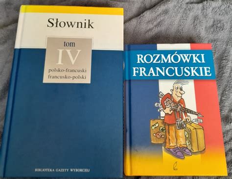 Słownik polsko francuski rozmówki francuskie Łódź Kup teraz na