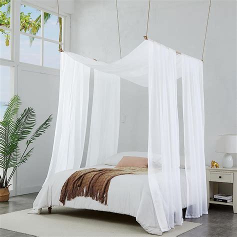 WARM HOME DESIGNS 2 Bed Canopy Curtains Bundle & Reviews | Wayfair