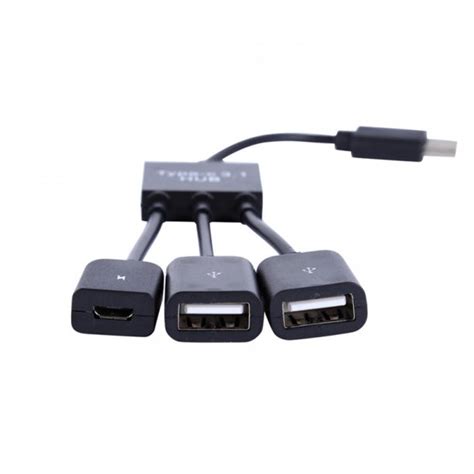 Micro Usb Cable Adapter Split Splitter Lead Cord 3 Port Charging Otg Host Cable Cord Adapter3