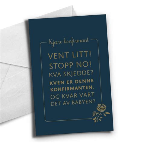 Fine Kort Til Konfirmanten Happy Star