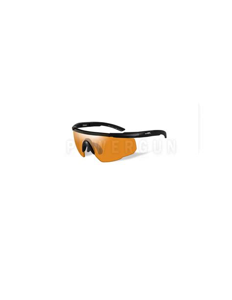 Lunettes Protection Balistiques Saber Advanced Ecrans Fum Orange R