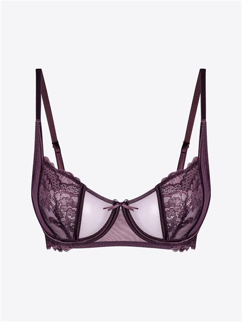 Rose Balconette Bh Plum Perfect Kr Change Lingerie