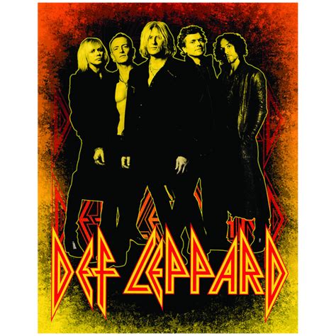 Def Leppard Skulls Metallskilt Metallskiltno