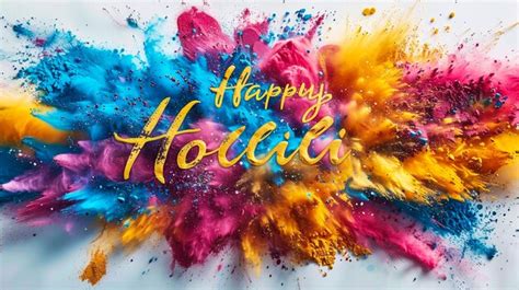 Premium Photo Abstract Colorful Happy Holi Background