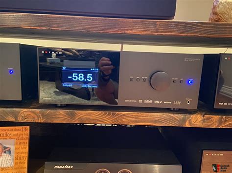 Anthem AVM 70 Pre Amplifier Processor With Dolby Atmos DTS X And IMAX