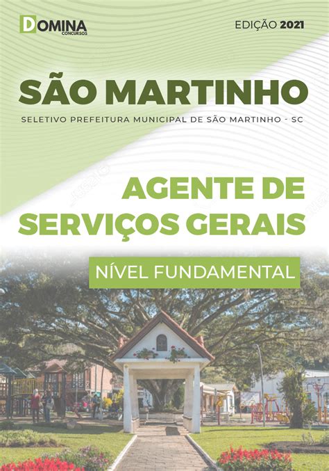 Apostila S O Martinho Sc Agente De Servi Os Gerais