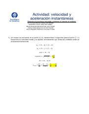 M1 Actividad 2 Velocidad y aceleración media e instantánea 1 pdf