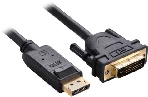 Кабель Ugreen DP103 DisplayPort v1.2 to DVI-D dual link 24+1 2 м Black ...