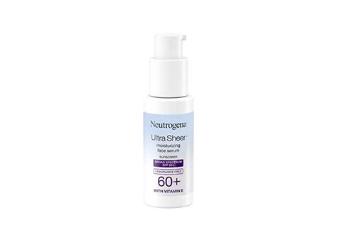 Neutrogena Ultra Sheer Moisturizing Face Serum Fragrance Free Spf 60