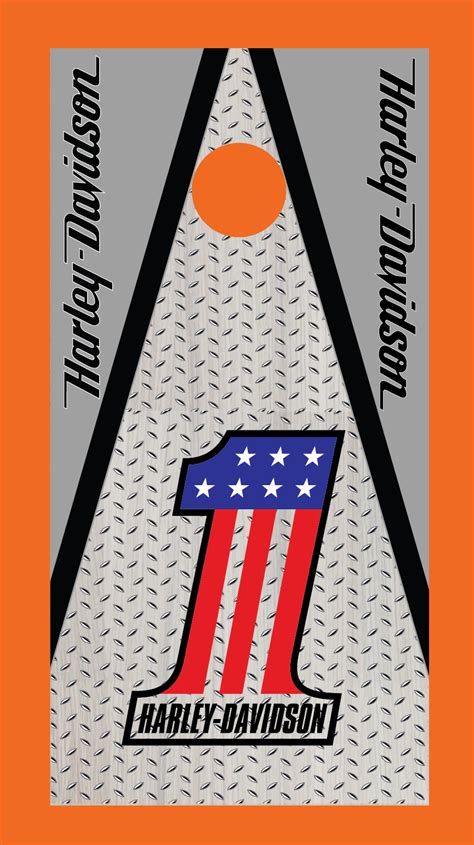 Harley Davidson Cornhole Board Skins (Pair) – OAGFX