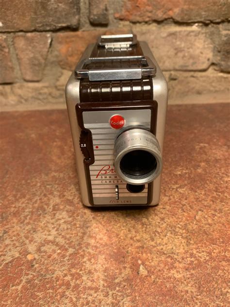 Vintage 1960s Kodak Field Case Brownie 8mm Movie Camera With Etsy