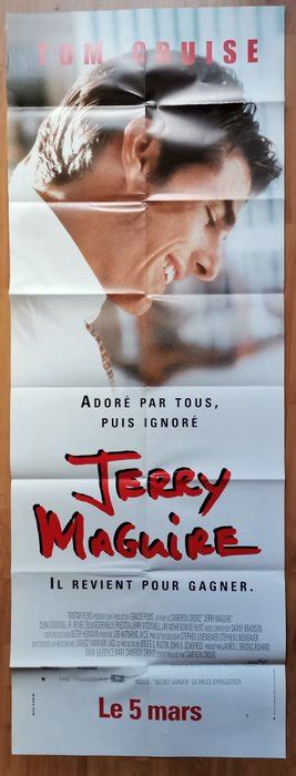 Jerry Maguire Tom Cruise Renée Zellweger XL Frenc Cinema Poster