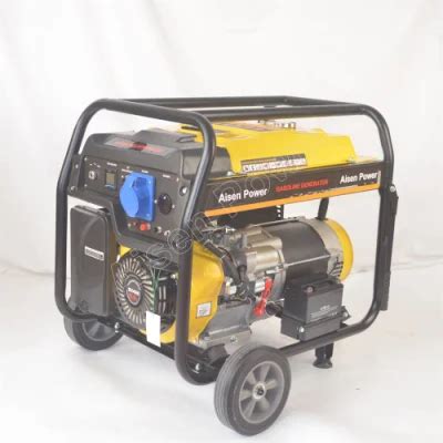 Portable Power Generator 6kw 5kw Generator Gasoline 220V Petrol Genset