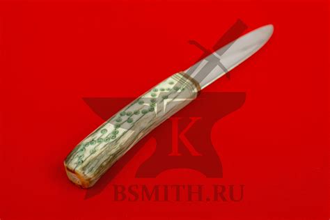 Купить Нож с костяной рукоятью, вариант 4 - 2,200 руб. | Кузница мечей ...