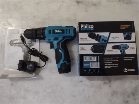 Parafusadeira E Furadeira Philco Force Ppf03 12v Novo MercadoLivre