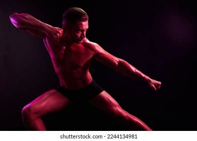 Man Professional Bodybuilder Athlete Naked Torso Stock Photo Shutterstock