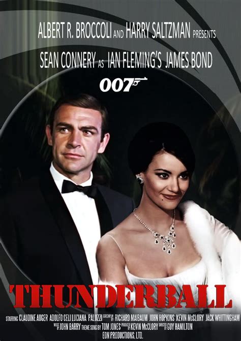 Thunderball #jamesbondfanart #thunderball | Eon productions, James bond ...