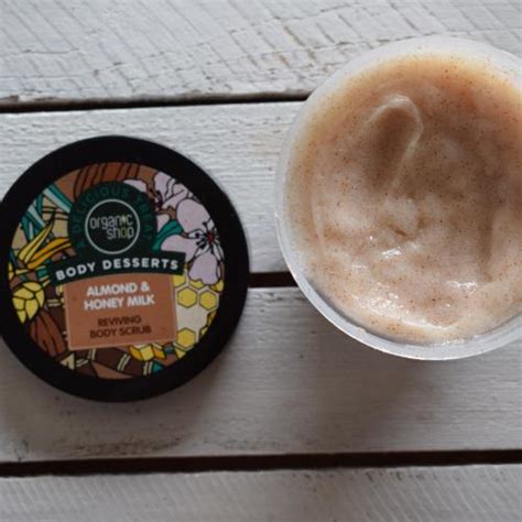 Organic Shop Body Desserts Almond And Honey Milk Reviving Body Scrub