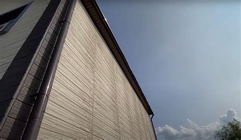 Фасадная фибробетонная панель "Брус Дерева" Цвет Terraco 184-6