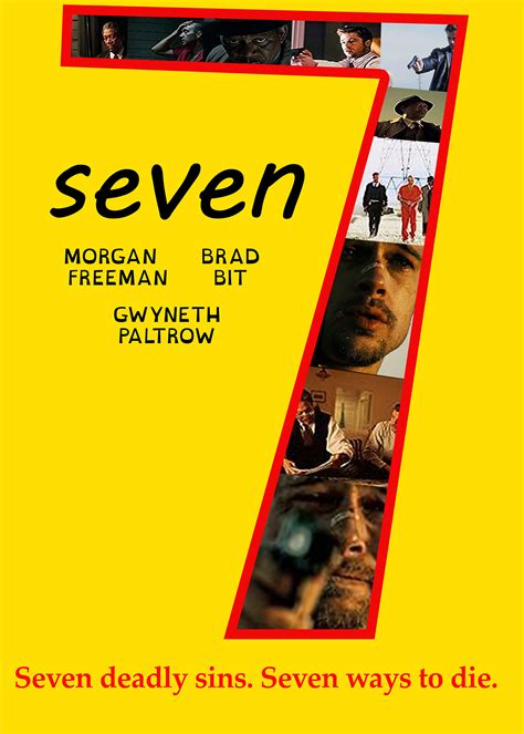 Seven movie poster :: Behance