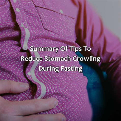 How To Stop Stomach From Growling While Fasting Fasting Forward