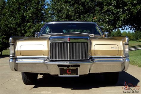 The Classic Lincoln Continental Mark III 1969 Model Full Frame On