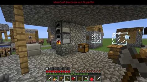 Hardcore Auf Superflat Minecraft Let S Play Youtube