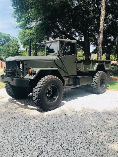 Bobbed 1985 AM General Deuce And A Half Military Truck For Sale