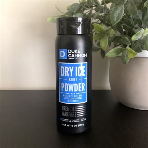 Duke Cannon Dry Ice Body Powder Trench Warfare 6 Oz Updated Formula Ebay