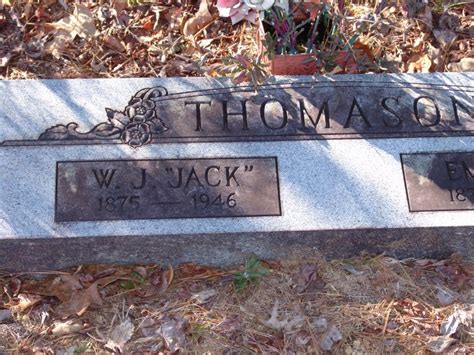 Wilburn Jackson Jack Thomason Find A Grave Memorial