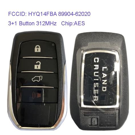 MK190131 3 1 Button 312MHz Smart Key Smart Card For T Oyota Land