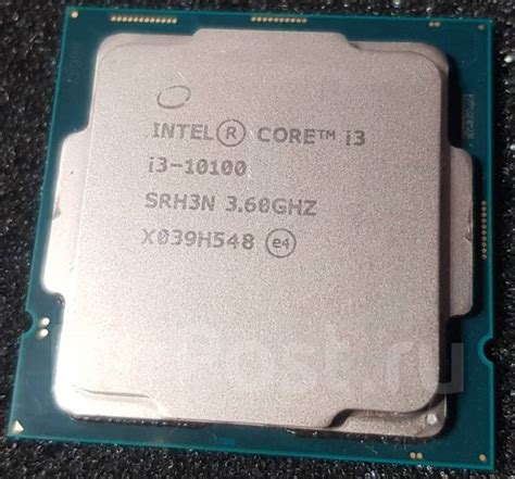 Новый процессор Intel Core i3-10100, в наличии. Цена: 7 000₽ во ...