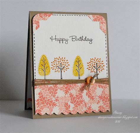 Stacey's Creative Corner: A Fall Birthday