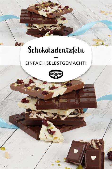 Schokoladentafeln Selbstgemacht Rezept Schokoladentafel