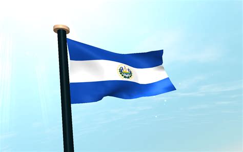 Wallpaper Flag Wallpaper Bandera De El Salvador / Free Download ...