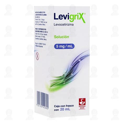 Levigrix 5mgml Solución 20 Ml