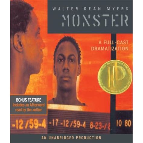 Monster Walter Dean Myers Quotes. QuotesGram