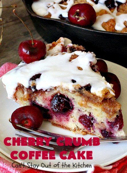 Cherry Crumb Coffee Cake Recipe Cherry Coffee Cake Recipe Cherry