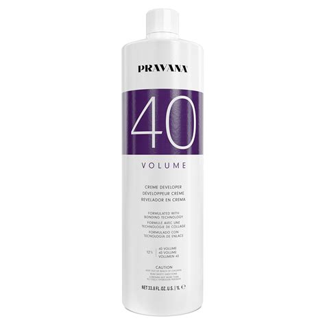 40 Volume Creme Developer Pravana Cosmoprof