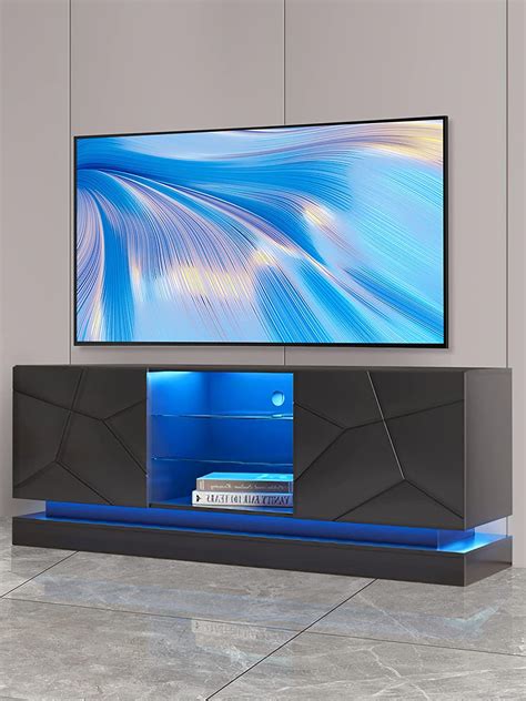 Amazon Bamacar Led Tv Stand For Inch Tv Led Entertainment