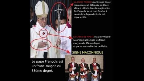 Le Pape Fran Ois Est Il Un Franc Ma On Du Me Degr Croix De Malte