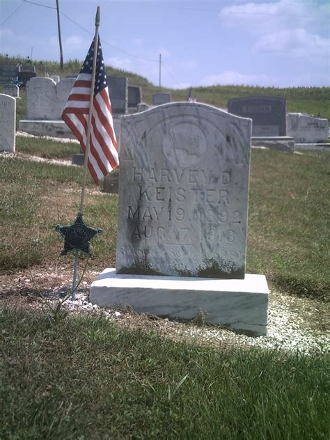 Harvey D Keister Find A Grave Memorial