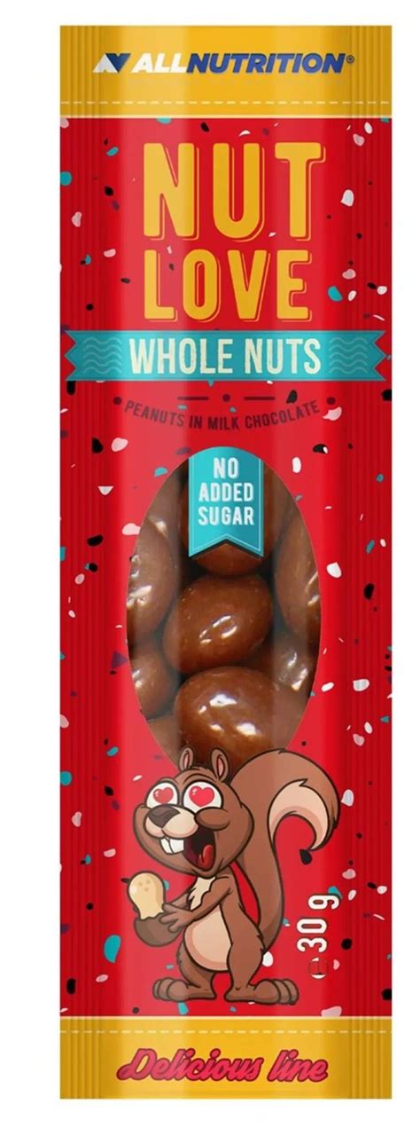 Allnutrition Nutlove Whole Nuts Orzeszki W Czekoladzie 30G Ceny I