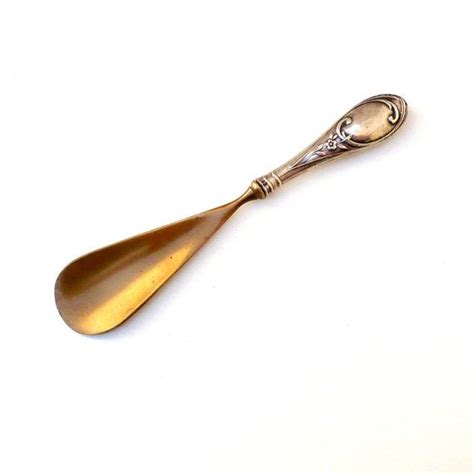 Silver And Bronze Antique Shoehorn Etsy Bronze Antiques Silver