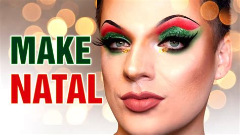 Maquiagem Dragqueen De Natal Lorelay Fox Youtube