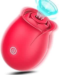 Amazon Sex Toys Rose Dildo Vibrator Adult Toys With 10 Sucking Vibrating Modes For