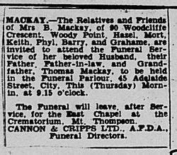 Thomas Mackay Unknown Find A Grave Memorial