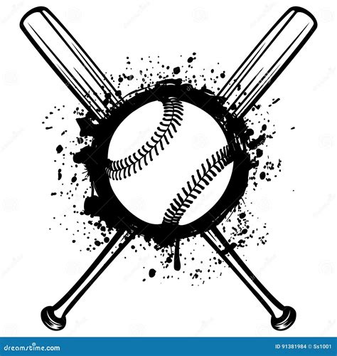 Baseball 2 stock vector. Illustration of play, design - 91381984